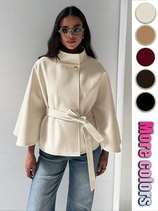 women's fashion casual style jacket, autumn winter outerwear, simple design, perfect for daily wear, ladies' clothing collection