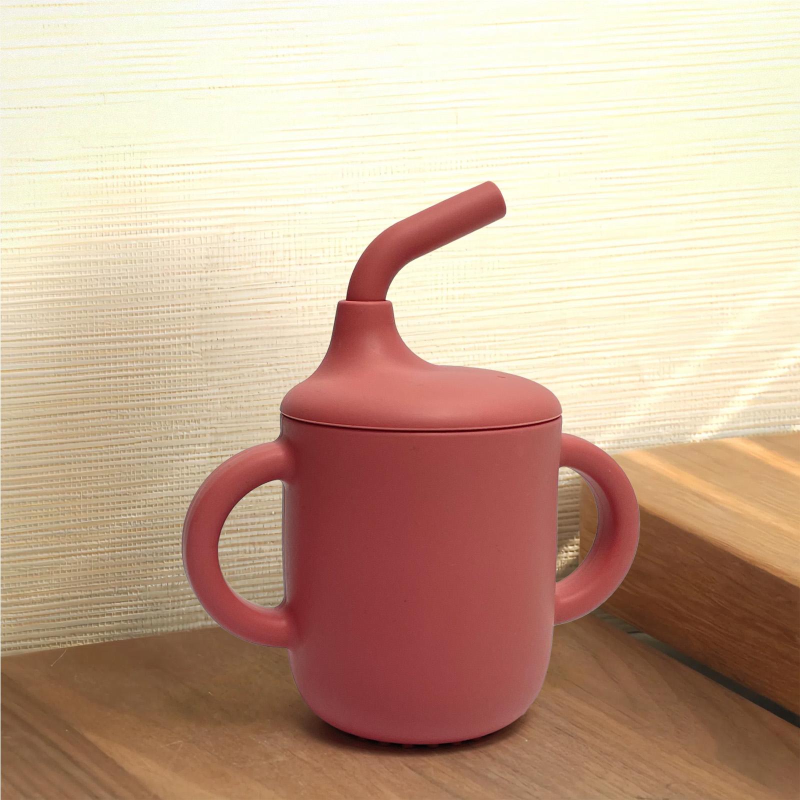 Tiny Silicone Drinking Training Cup with Soft Grip Handle Straw Spill-Proof Lid & Straw Reusable Cup for Baby & Toddler - Easy-Clean Design, Safe for Sippy Cup Transition Motor Skills Development Sippy Cup Easy Clean Baby Feeding Toddlers Drinking Tiny Silicone Drinking Training Cup with Soft Grip Handle Straw Spill-Proof Lid & Straw Reusable Cup for Baby & Toddler - Easy-Clean Design, Safe for Sippy Cup Transition Motor Skills Development Sippy Cup Easy Clean Baby Feeding Toddlers Drinking