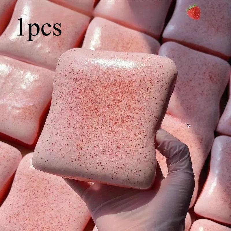 Jasmine Toast Bread Squishy Toy Cross-Border Novel Soft Squeeze Tool Sticky Slow Rebound Wet Texture Stress Relief Fidgeting DIY Stress Relief Sensory Fidget Toy for Kids Adults