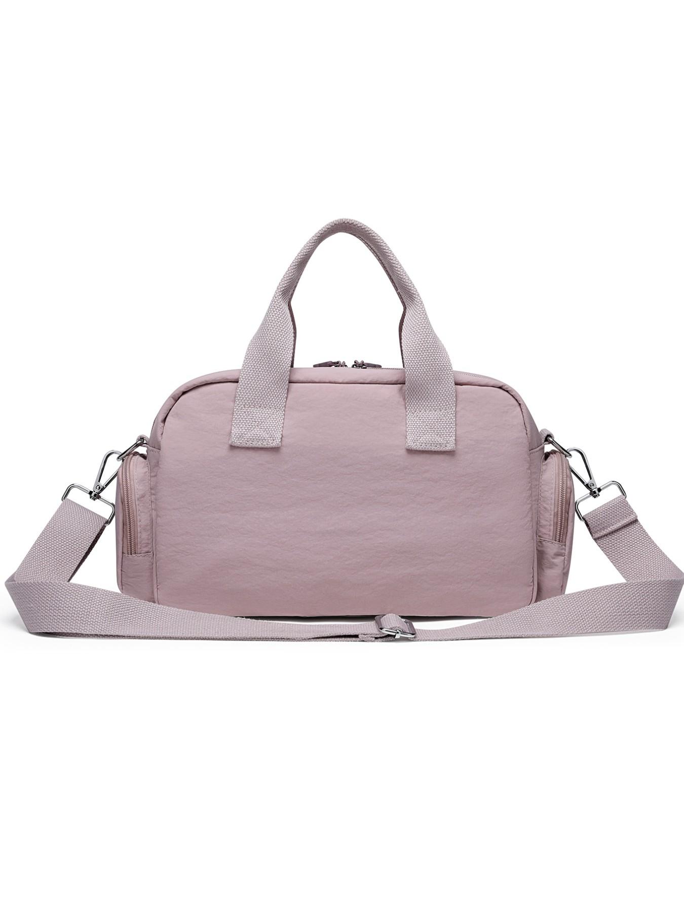 Lightweight Waterproof Travel Crossbody Bag, Detachable Wide Strap, Multiple Pockets, Large Capacity, Women's Yoga Gym Bag, Business Trip Backpack, Gym Workout Bag, Sports Gym Bag, Fitness Bag