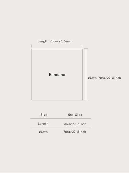 Women's Fashion Boho Silk Scarf, Autumn/spring Accessory, Wrinkled Floral Print, Faux Silk Square Scarf, Perfect for Shirts & Headbands