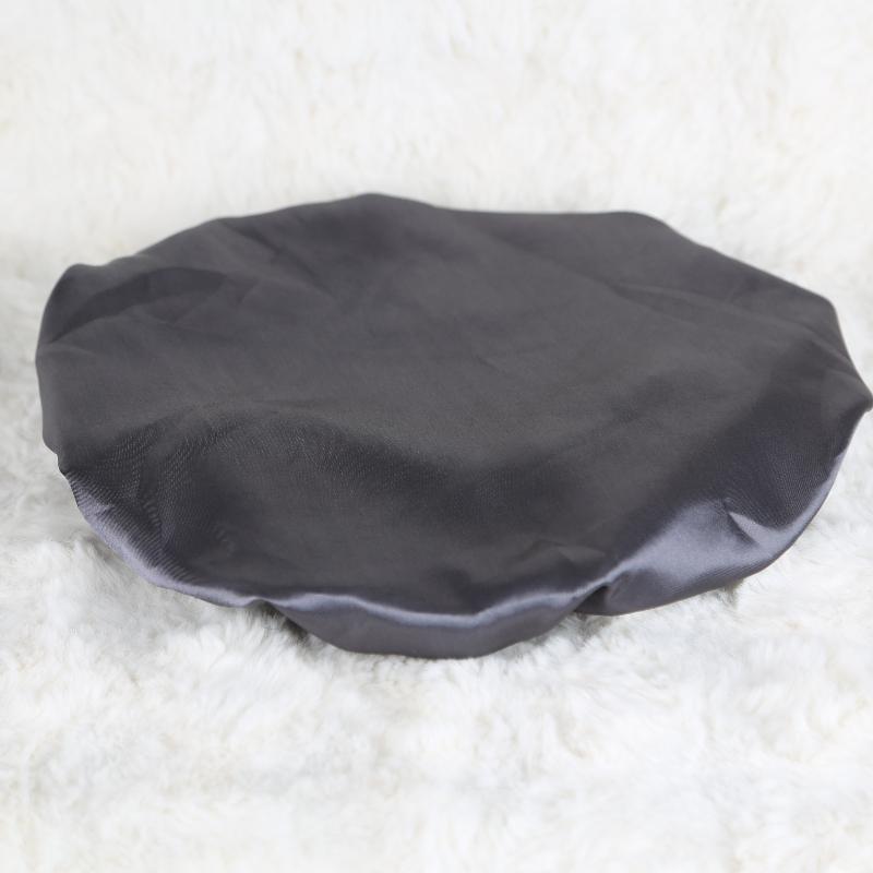 Shower Caps, Silk Lined Shower Cap for Women,Reusable,Adjustable Size & Elastic Headband