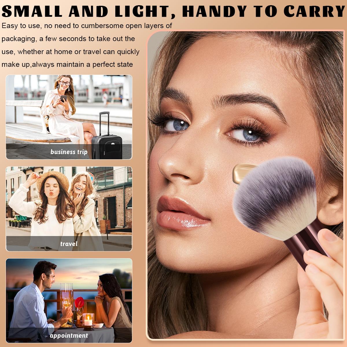 Professional Soft Makeup Brush Set, Multifunctional Brushes for Face and Eye Makeup, Includes Foundation Brush, Powder Brush, Eyeshadow Blending Brush, Cosmetic Brushes