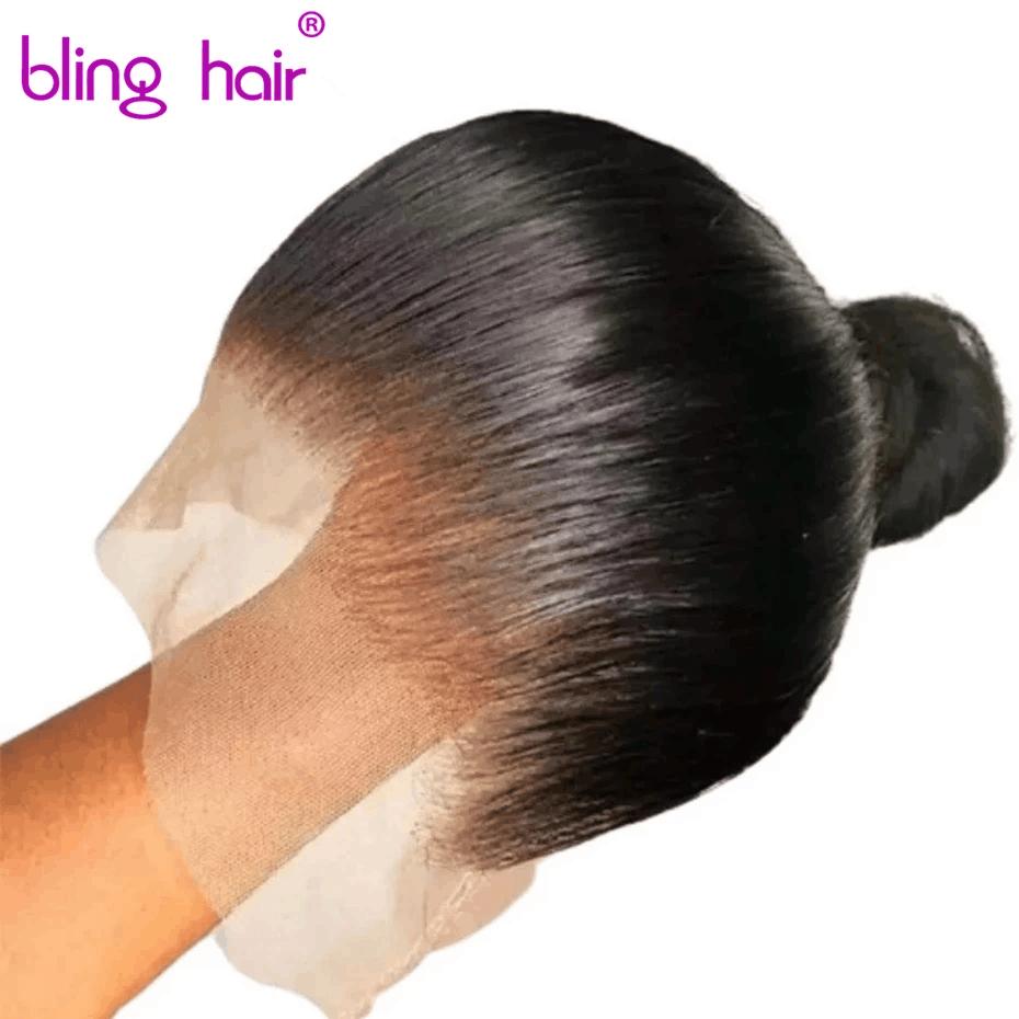 Bling Hair 180 Density 360 Full Lace Wig Human Hair Pre Plucked Brazilian Remy Smooth Straight Hd Transparent 13x4 13x6 Lace Front Wig For Women Natural Hairline Bling Hair 180 Density 360 Full Lace Wig Human Hair Pre Plucked Brazilian Remy Smooth Straight Hd Transparent 13x4 13x6 Lace Front Wig For Women Natural Hairline