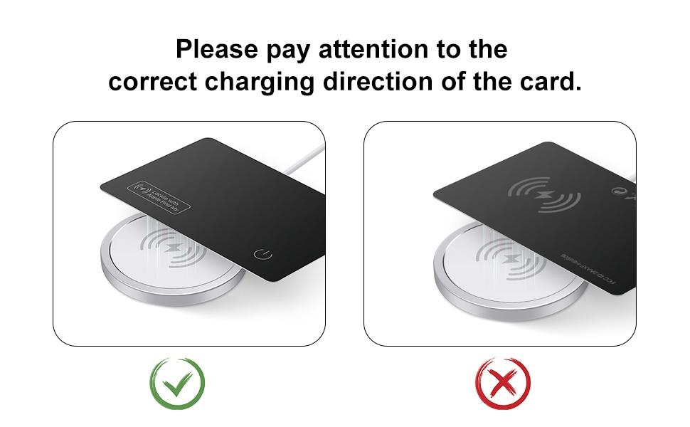 Wallet Tracker Card, Wireless-Charging Wallet Locator, Smart Tracker for Wallet (iOS Only), Wireless Positioning Tracker for Luggage, Phone, Passport and Other Items #GLOBAL PICKS