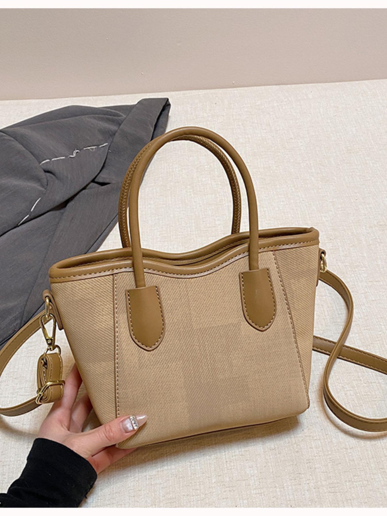 Unique Design Bucket Bag for Women, 2026 New Single Shoulder Crossbody Bag, Simple Casual Elegant Trendy Handbag for Ladies