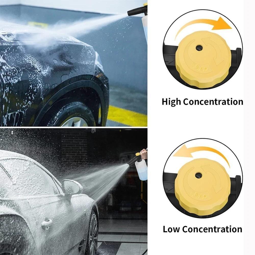 Adjustable Foam Cannon Kit for Karcher K2-K7, High Pressure Washer Foam Lance, Car Wash Nozzle, Car Cleaning Accessory