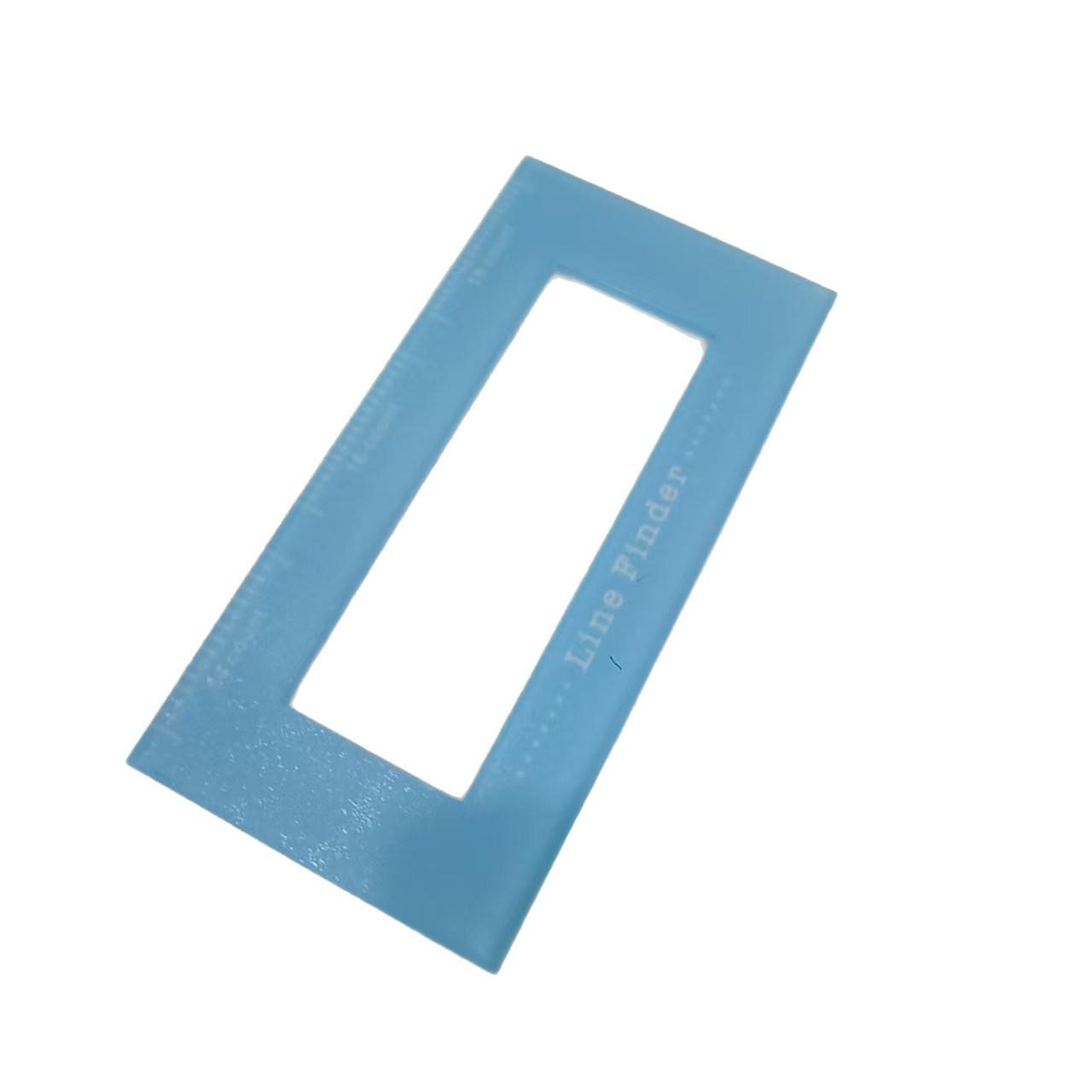 New Cross Stitch Magnetic Line Finder Sewing Embroidery Auxiliary Tool Ruler, Precision Measuring Device for Crafting Projects