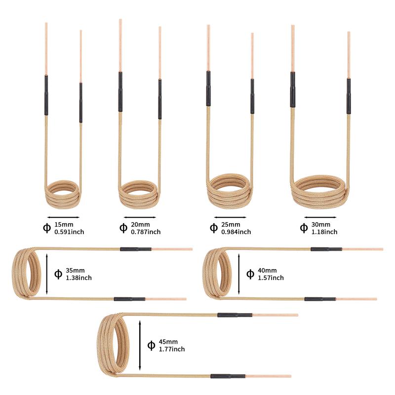 SOLARY Induction Heater Coils Kit – Bolt Removal Tool for Automotive Repair