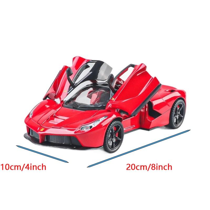 New 1:22 Ferrari Laferrari Alloy Car Model, 1:22 Scale Replica, Ideal Gift for Collectors & Parties, Perfect for Enthusiasts