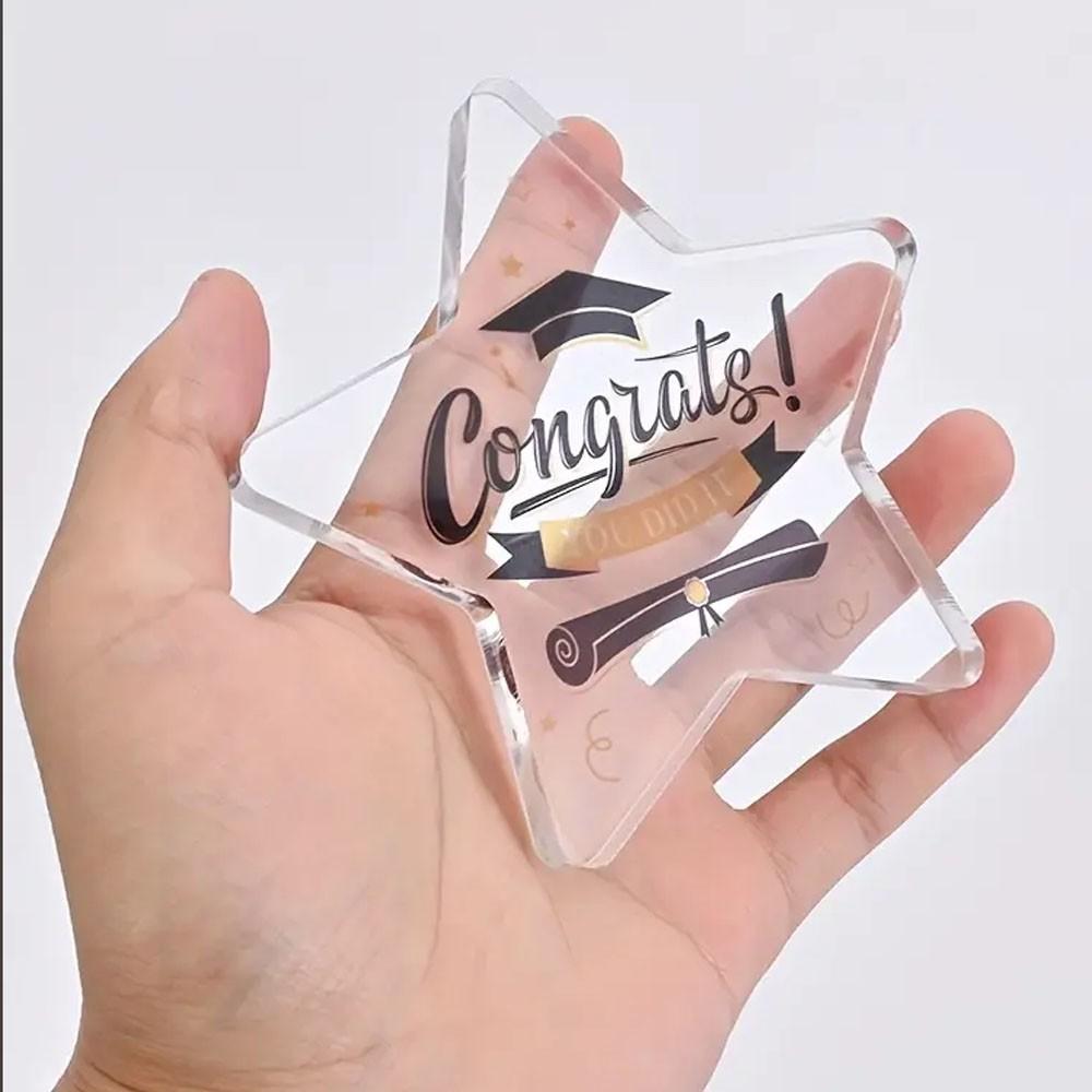 Acrylic 2026 graduation gift table decoration, for her 2026 high school graduation gift table center piece graduate boys and girls Home Decor, Acrylic Plaque Decor, Acrylic Desktop Decoration, Acrylic Signage Plaque