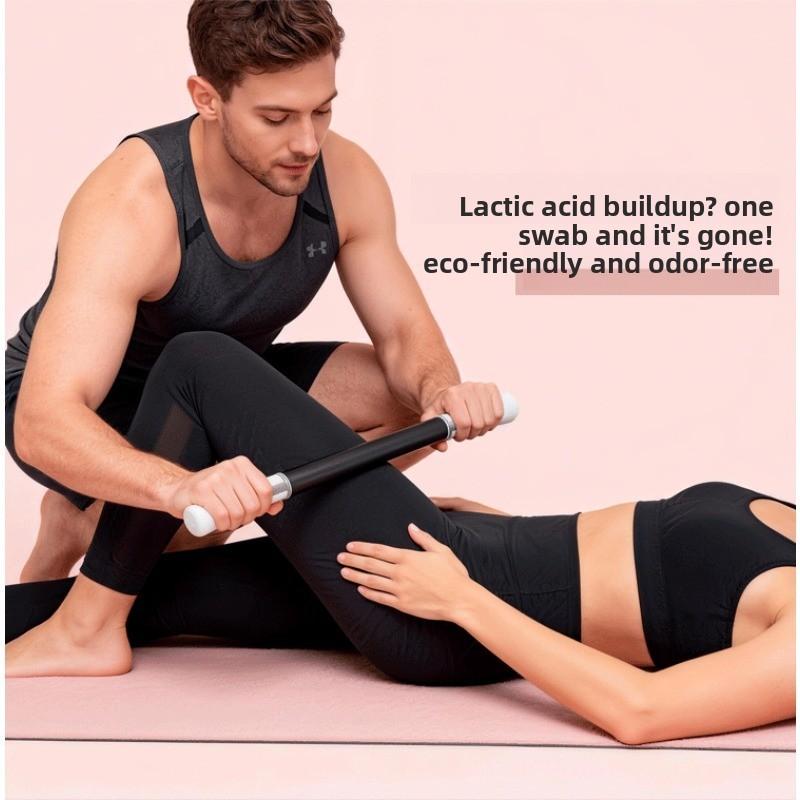 Muscle Massage Stick, Fascia Roller, Leg Massage Roller, Yoga Muscle Relaxation & Stretching Roller, Deep Tissue Massager for Slimming Legs