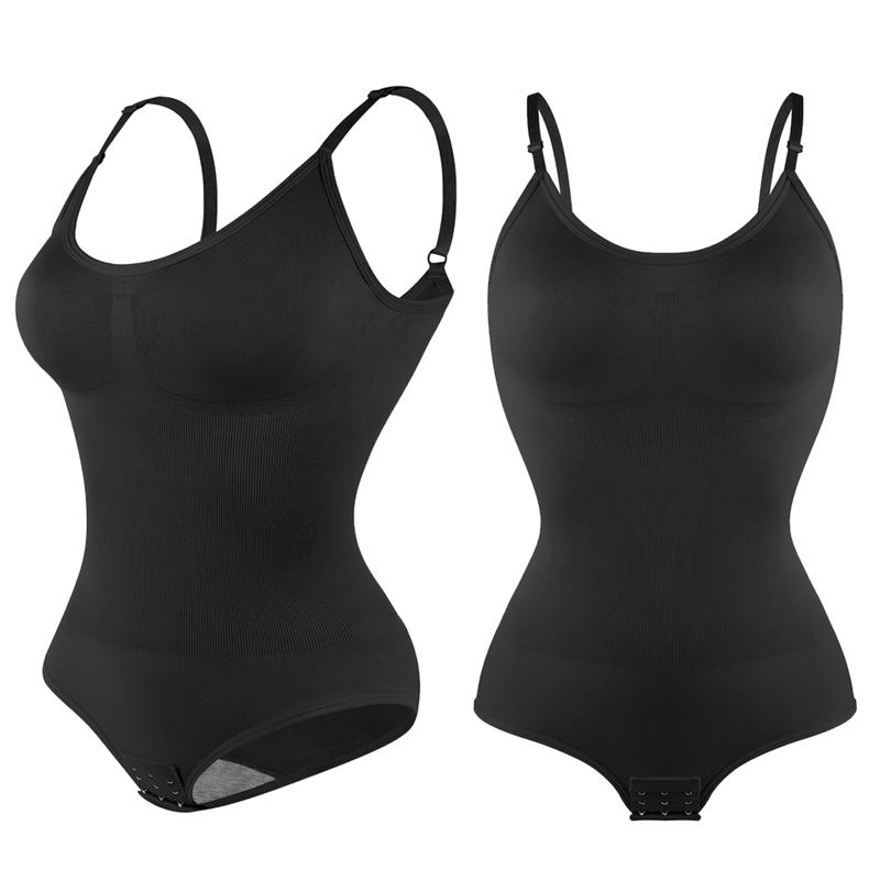 Shapewear for Women Butt Lifter Bodysuit Tummy Control One-Piece Tummy Tucking Bodysuit Shapewear Womenswear Comfort Spaghetti Strap Hip Snatched Underwear Basic Minimalist