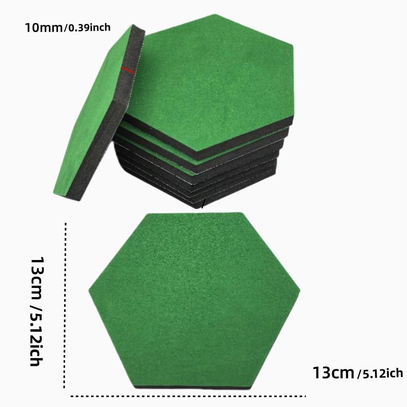 9-Piece Dartboard Wall Protector Set, Self-Adhesive Felt Padding Bricks, Durable Dart Board Surround Guard, Wall Protection