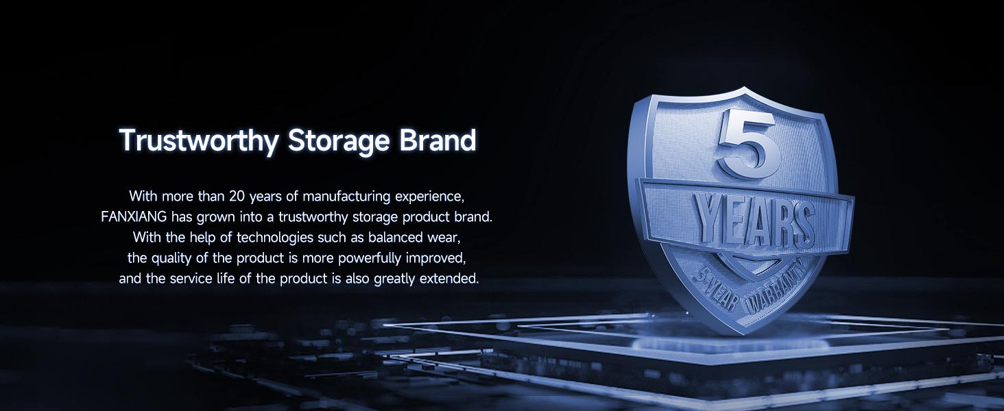 FANXIANG S880 1TB NVMe SSD, PCIe 4.0 M.2 2280 for PS5/Gaming/Computing, Internal Solid State Drive, Sequential Read/Write Speeds Up to 7300/7100MB/s