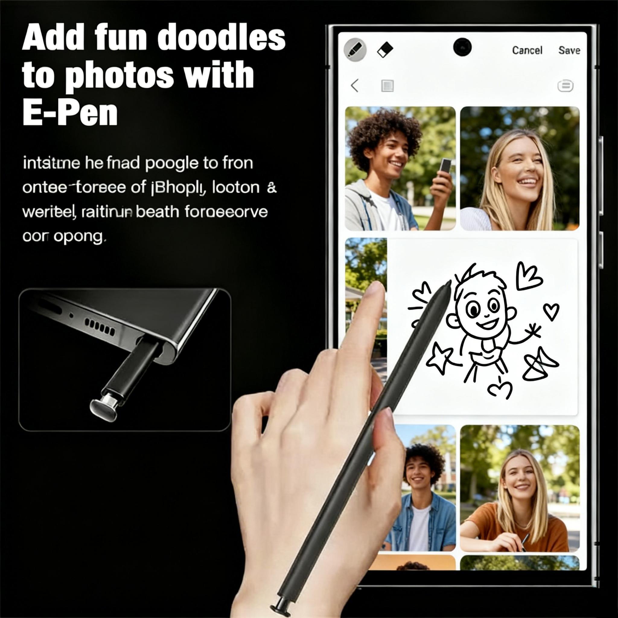 S25 Ultra Unlocked 5G Android 14 Smartphone.12GB+512GB,6.8" HD Display,68MP+108MPCam,6800mAh, Dual Card, Built-in Pen, FaceUnlock, , Case & Protector