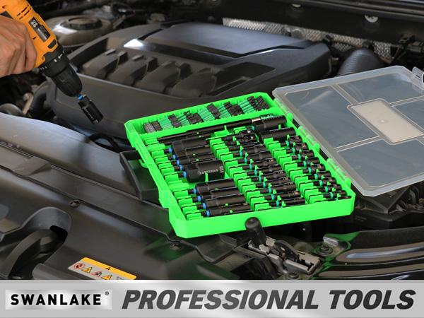 Magnetic Nut Driver Set for Impact Drill Metric & SAE, 74 or 41 Piece, Impact Socket Adapter, Power Bits with Magnetic Holder, Wing Nut Driver, Universal Socket, 1/4'' Quick-change Bit Extension, Christmas Gift Magnetic Nut Driver Set for Impact Drill Metric & SAE, 74 or 41 Piece, Impact Socket Adapter, Power Bits with Magnetic Holder, Wing Nut Driver, Universal Socket, 1/4'' Quick-change Bit Extension, Christmas Gift