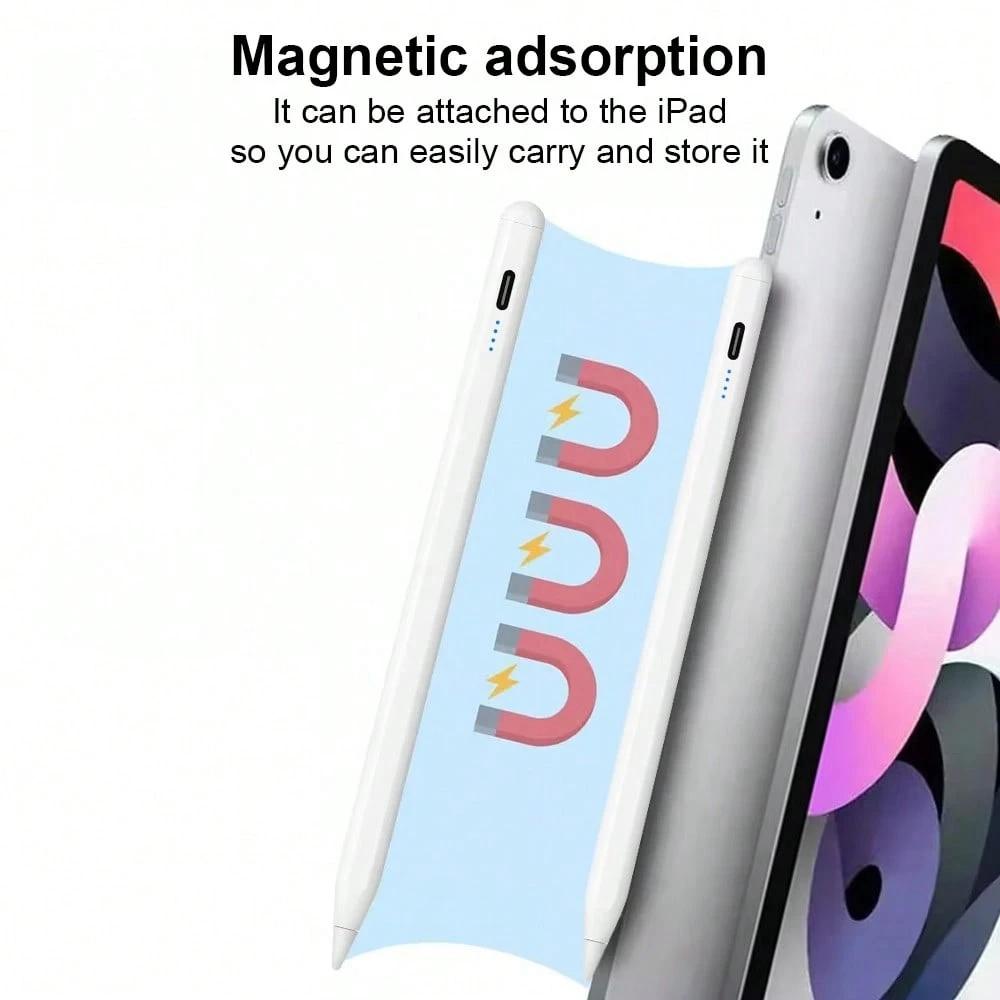 Universal Touch Stylus Pen, USB Rechargeable Stylus Pen, Precise Writing and Drawing Touch Screen Pen for Phones and Tablets, Touchscreen Pen