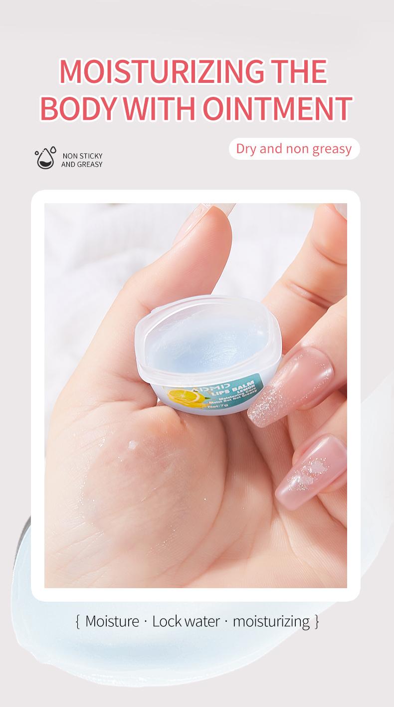 Fruit Lip Balm Hydrating Sleeping Lip Mask Set 8 pcs Grape Peach Avocado Orange LemonBlueberry Strawberry for Men WomenComfortable Non-lrritating Moisturizer Moisture Moisturizing Colorless