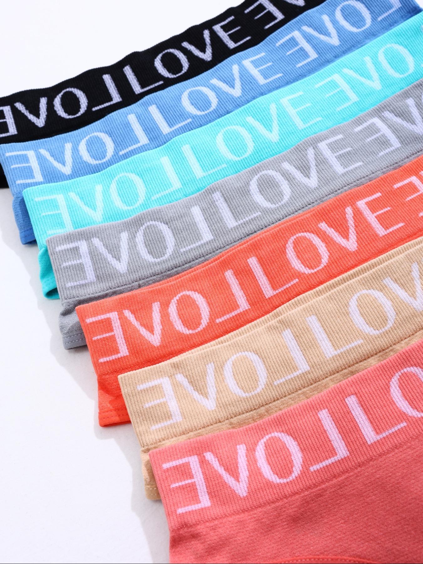 Women's Solid Color Panty, Soft Comfy Breathable Knicker for Daily Wear, Underwear for Women