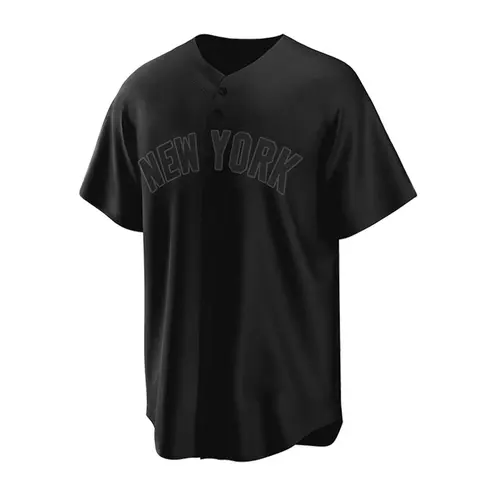 Men's Vintage Embroidered Baseball Jersey, Loose-Fit V Neck Short Sleeve Sporty Top, All Season Casual Training & Sports Wear