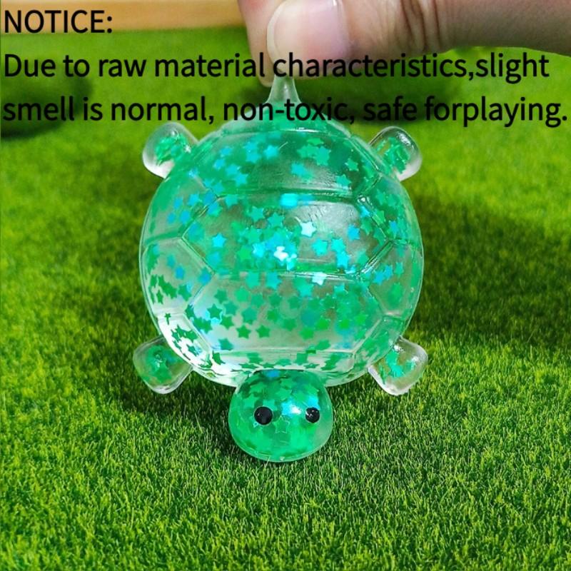 Sensory Soothing Toys, Shiny Squeeze Turtle, Stress Relief Balls, Soft Anti-Anxiety Toys, Sensory Stress Reliever, Sensory Fidget Tools, Party Snacks, Birthday Gifts, Gift Box Fillers