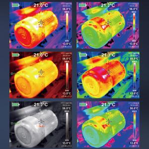 Thermal Imaging Camera, MILESEEY Handheld 256*192 IR Resolution Thermal Imager, 3.5 Inch LCD Display IP65 Waterproof Rechargeable 6 Palettes Thermal Camera with Auto Track Cold and Hot Spots Function Christmas gifts