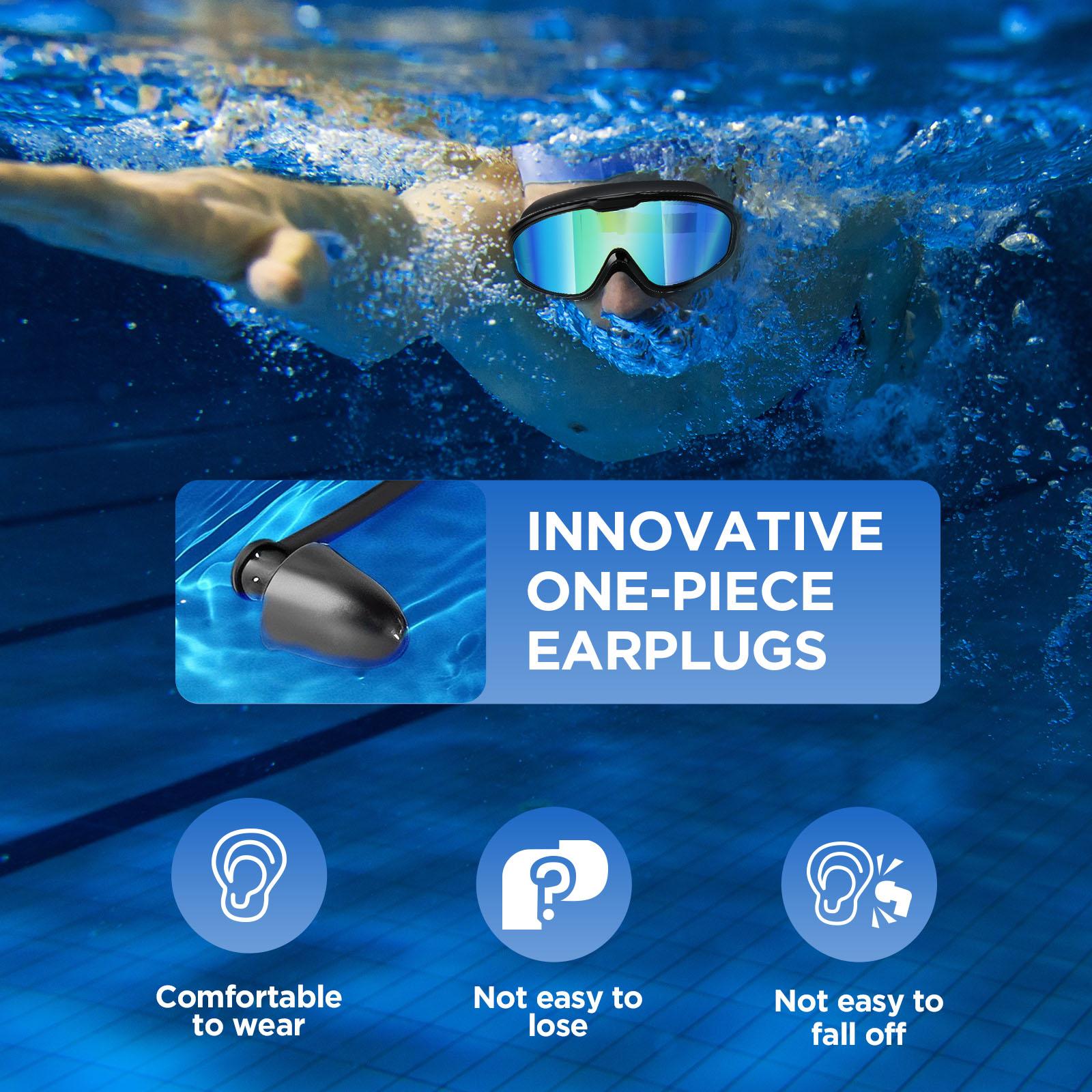 Set Of 2 Pairs Of Swimming Goggles