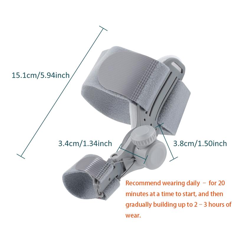 Thumb Toe Correction-Tool, Bunion Stretch Band Separating Tool, Foot Care Accessory for Straightening Toes, Comfortable Design for Daily Night Use, Foot Care Product