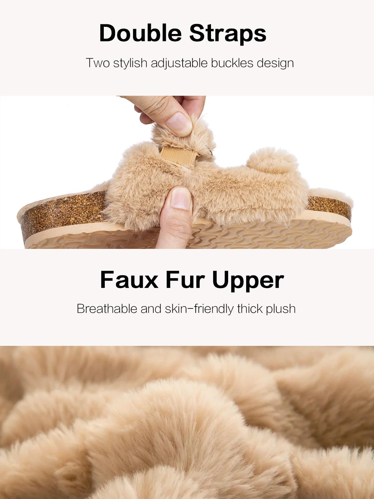 FITORY Balance Casual | House shoes for Women Fuzzy Slippers