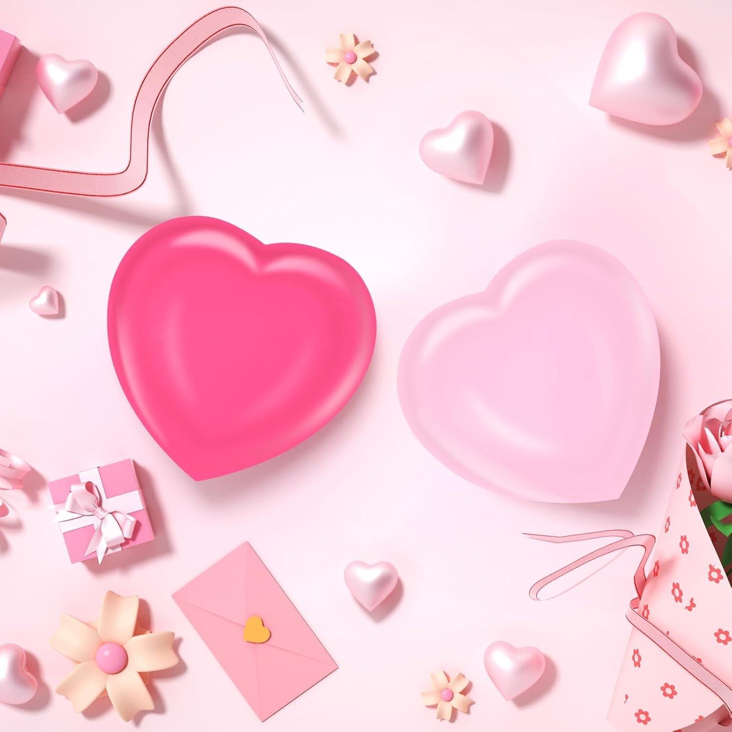 Heart-Shaped Stress Balls Set, Soft Sensory Toys for Anxiety Relief, Perfect Birthday Gift for Adults, Relaxing Squeeze Toy