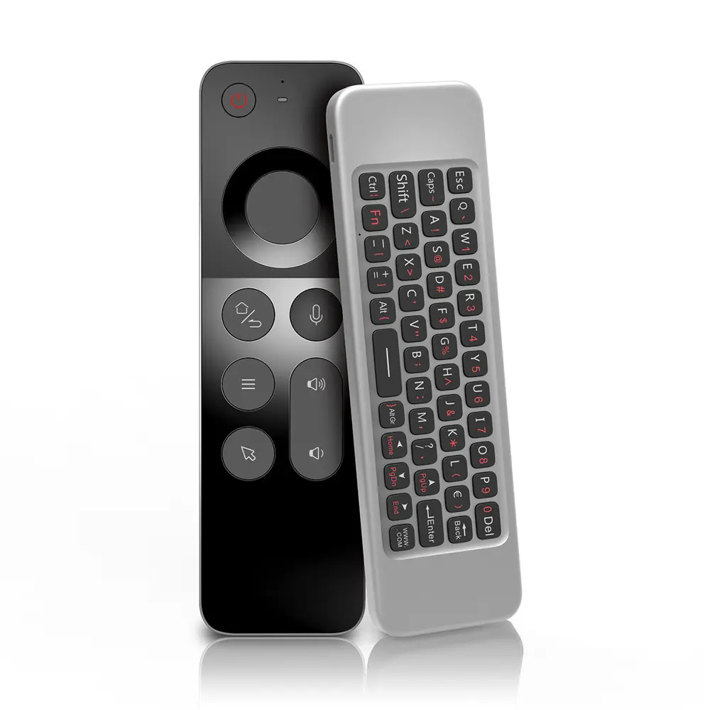 Universal Smart Remote Control, 2.4g Wireless Voice Air Mouse, USB Receiver & Keyboard, IR Learning, for Android TV Box, Tablet, Projector, Infrared Remote Control, Wireless Remote Controller