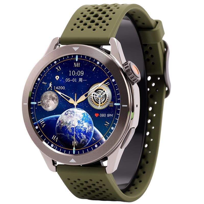 Lasca Business Smartwatch for Men & Women, Multi-Function Bluetooth-compatible Calling Heart Rate Blood Oxygen Sports Touchscreen Waterproof