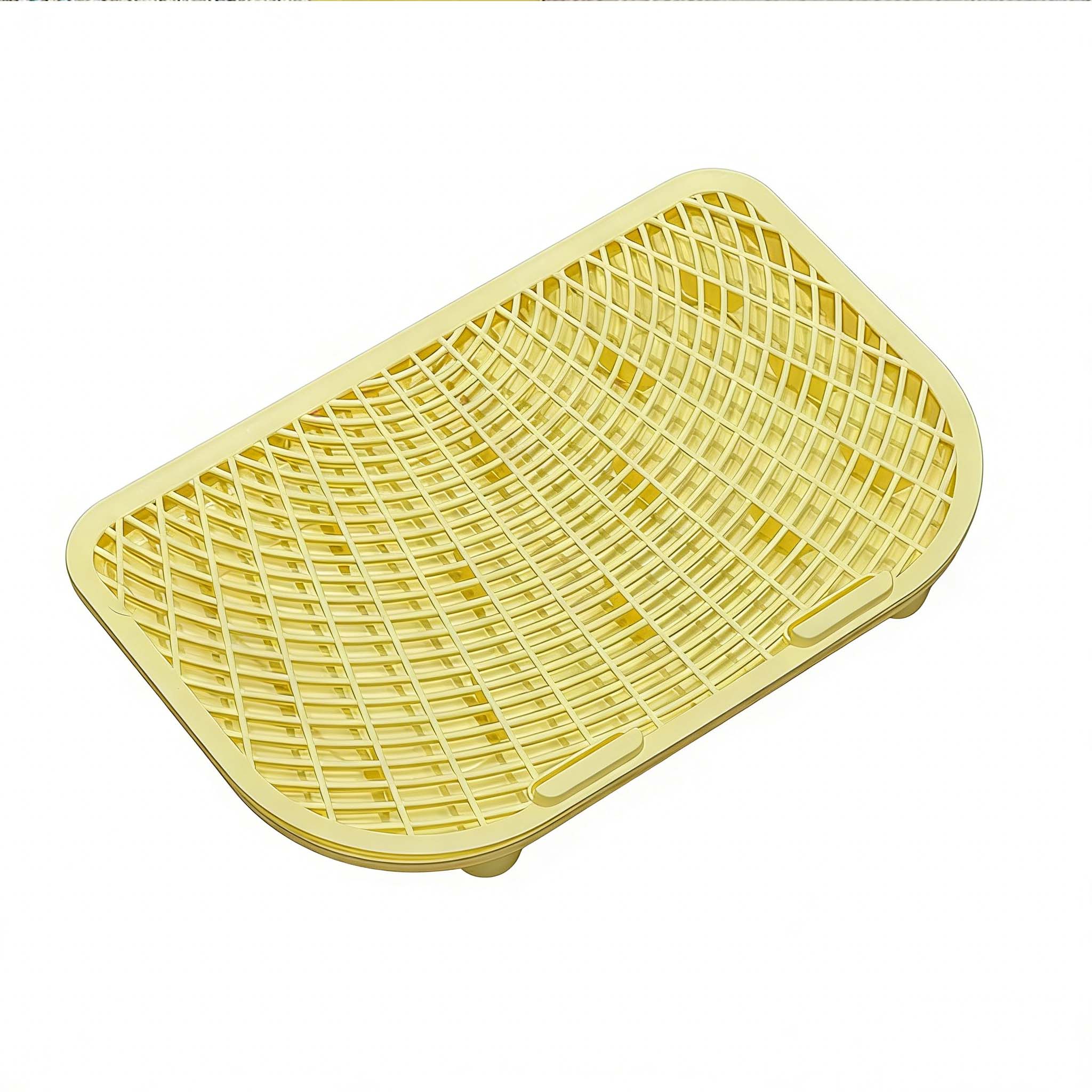 Large Cat Litter Box Lid, Anti-Scatter Design, Automatic Cleaning, Portable for Kittens and Maine Coon Cats, Pet Accessories