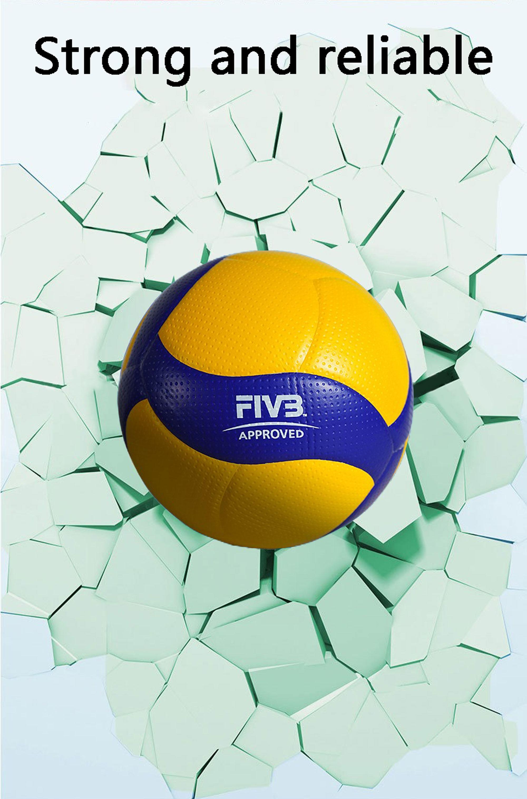 Professional Training Volleyball, Team Purchase Essential, Soft Touch, Stable Bounce, Ideal for School Teaching and Professional Matches