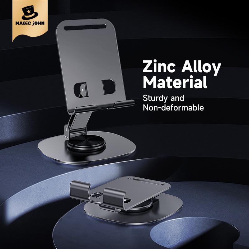 MAGIC JOHN 360 Degree Stable Phone Tablet Holder Portable Ultra Strong Support