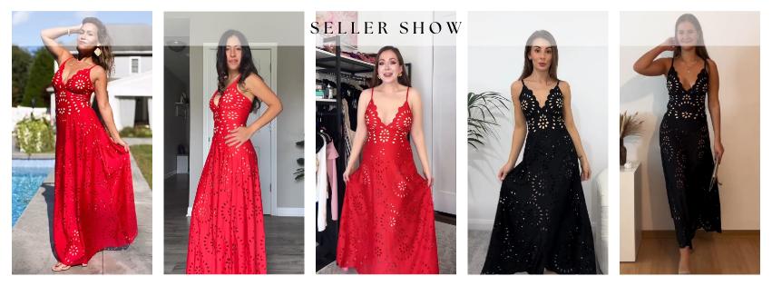 FLAXMAKER Women's Red Laser Cut Mesh One Piece Swimsuit and Matching Cover Skirt Swimwear Set Chic Beachwear Swimdress Stylish Bathing Suit #TikTokShopBlackFriday