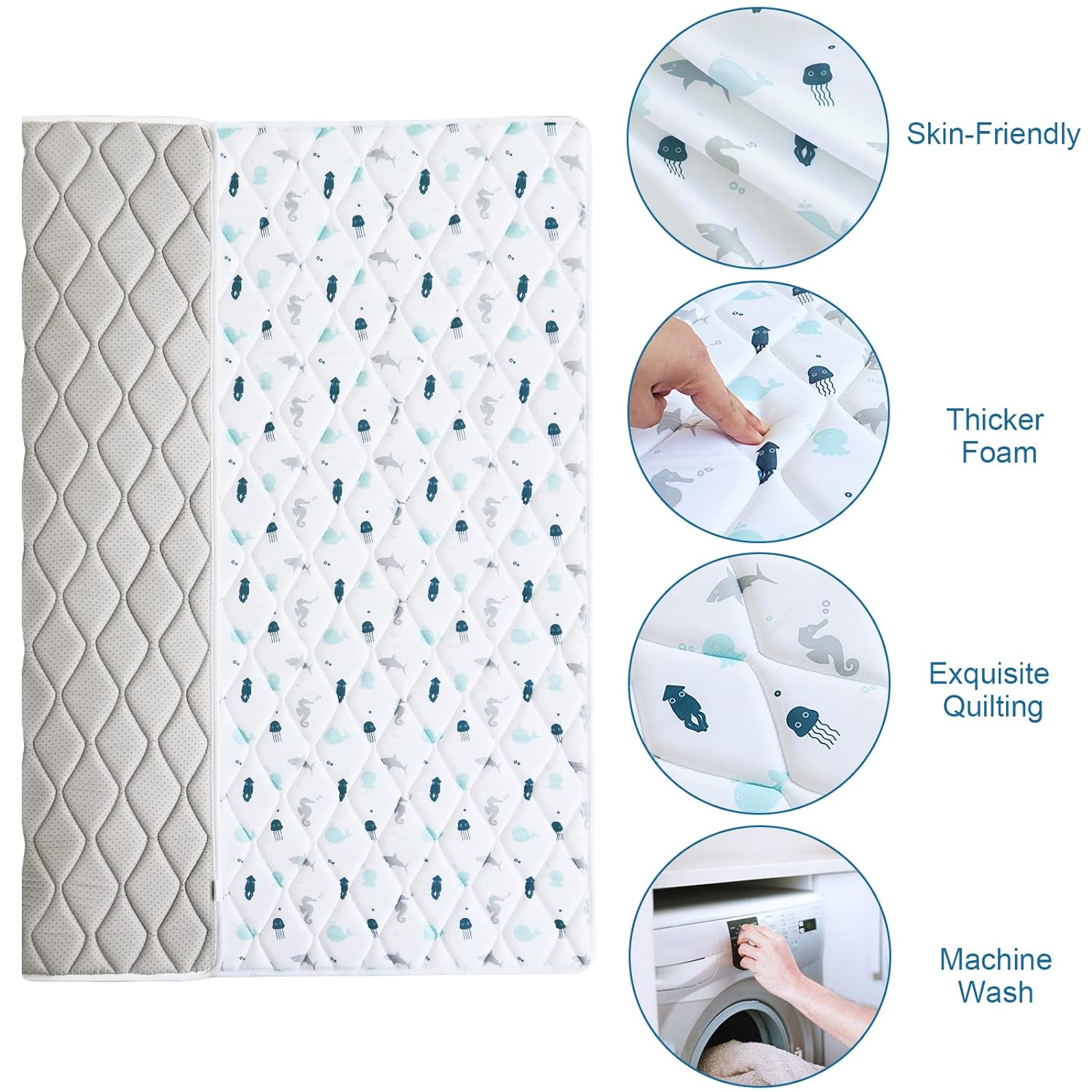 SpringSpirit Thickened Foam Baby Play Mat Playpen Mat - Washable Padded Non-slip Portable Indoor Outdoor Floor Game Area Kids Crawling Tummy Time Mat, Nursery Gifts, Outdoorfun #TiktokShopSpringGlowUp SpringSpirit Thickened Foam Baby Play Mat Playpen Mat - Washable Padded Non-slip Portable Indoor Outdoor Floor Game Area Kids Crawling Tummy Time Mat, Nursery Gifts, Outdoorfun #TiktokShopSpringGlowUp