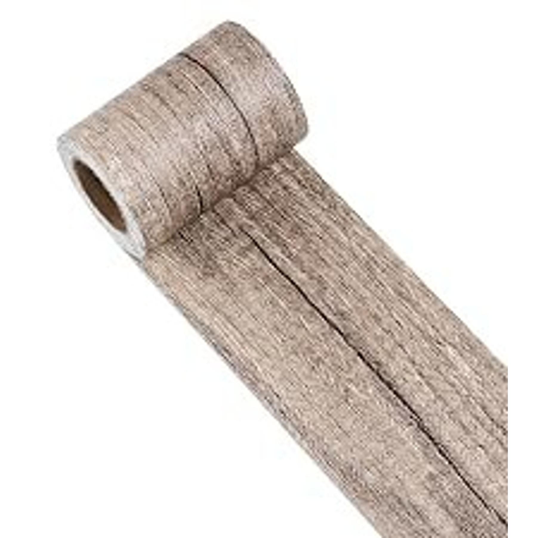 3"x236" Wood Border Wallpaper Peel and Stick Wood Grain Wallpaper Self Adhesive Wall Paper Removable Mirror Frame Border Wood Frame Mirror Vinyl for Bedroom Home Decor