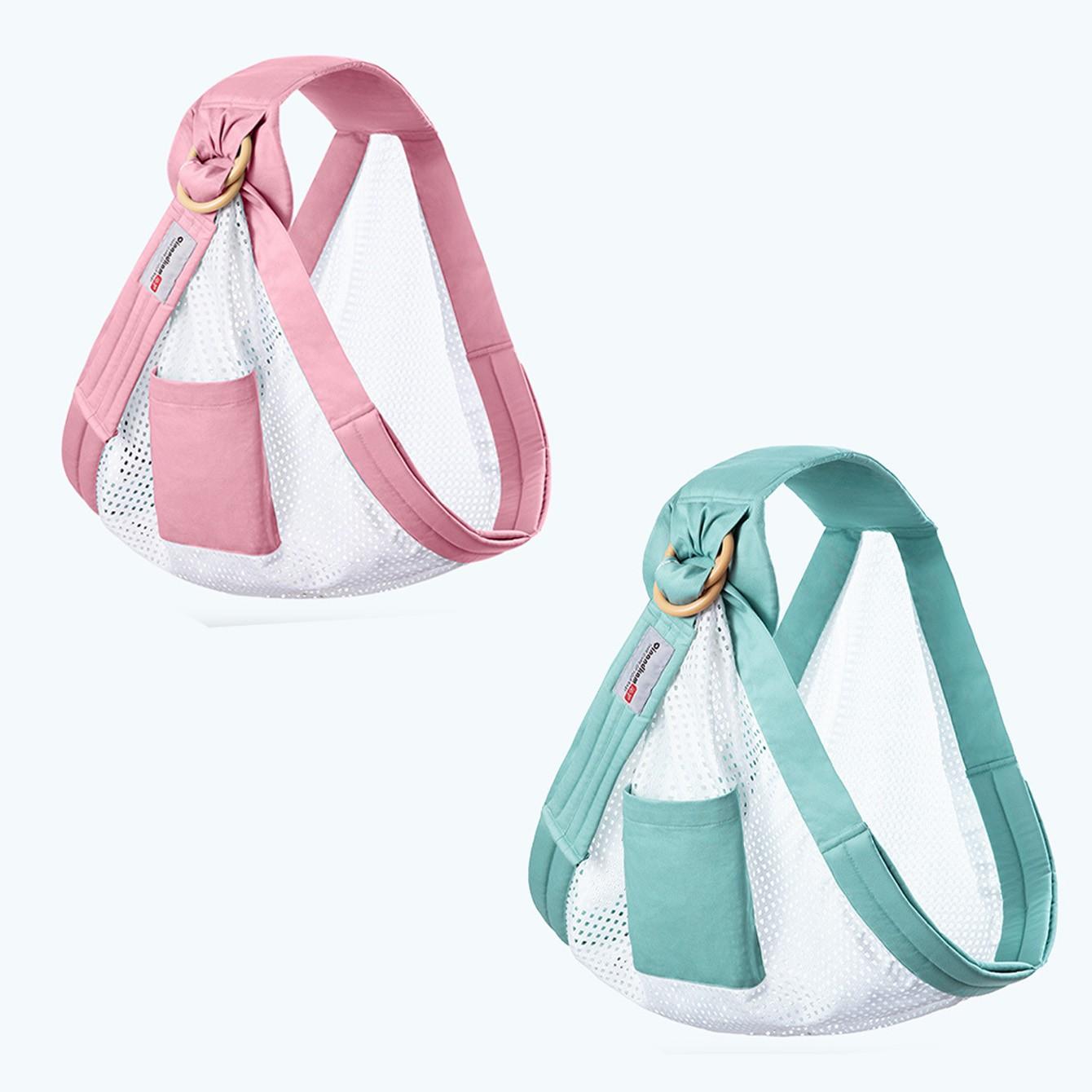 Lightweight Breathable Mesh Baby Carrier, Adjustable Quick-Dry Infant Back Strap, Ideal for Family Travel, Perfect Gift for Newborns and Toddlers