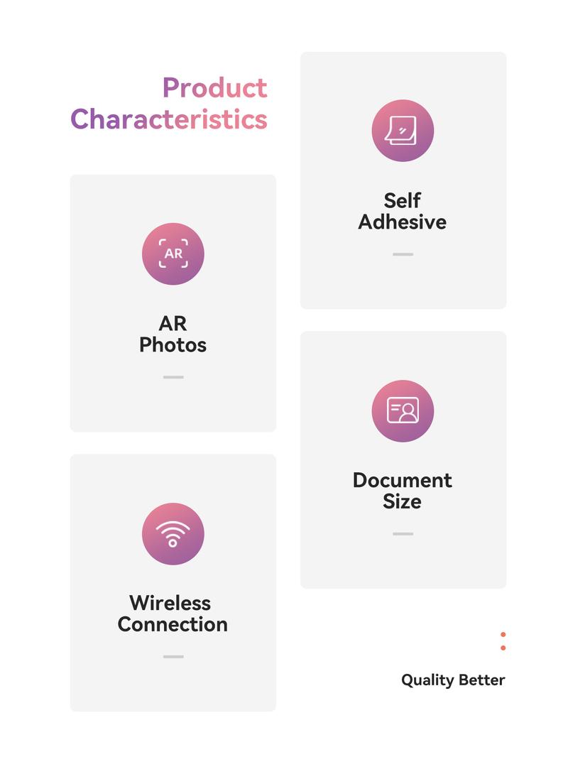 Hanin Mini Bluetooth Photo Printer MT53, portable, wireless, 2x3 inches, instant color photos, compatible with iPhone and Android, GiftedInLove