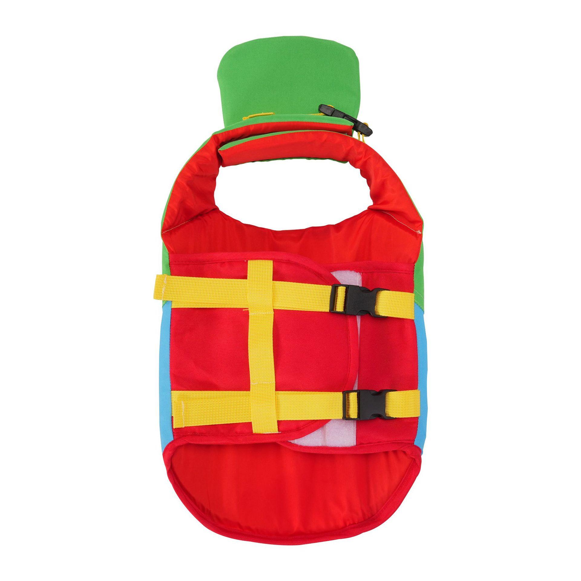 Dog clothing, animal clothing, big dog swimming suit, big dog life jacket, small and large pets can wear small animal swimming suit, handheld trial, big dog clothing, small dog diving suit, life jacket, British style clothing, Outdoor