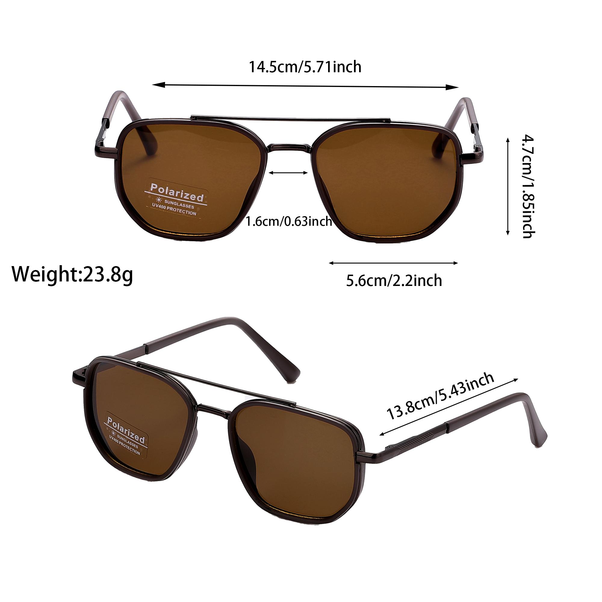 Sunglasses for Travel USE, Fashion Fall/Summer 2025 Geometric Frame Double Beam Sun Protection Glasse25 Trends, Travel Accessories,summer Outfits, summer Freshness, Vacation Outfits summer Outfits 2025