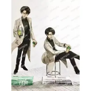 Anime Attack on Titan Nobiace Levi·Ackerman teacher The second bullet Figure Doll Game Acrylic Stands Model Cosplay Toy for Gift