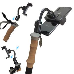 Foldable Hiking Poles for Women Men Seniors, 14" Compact Lightweight Trekking Poles with 1/4" Screw for Travel & Hiking