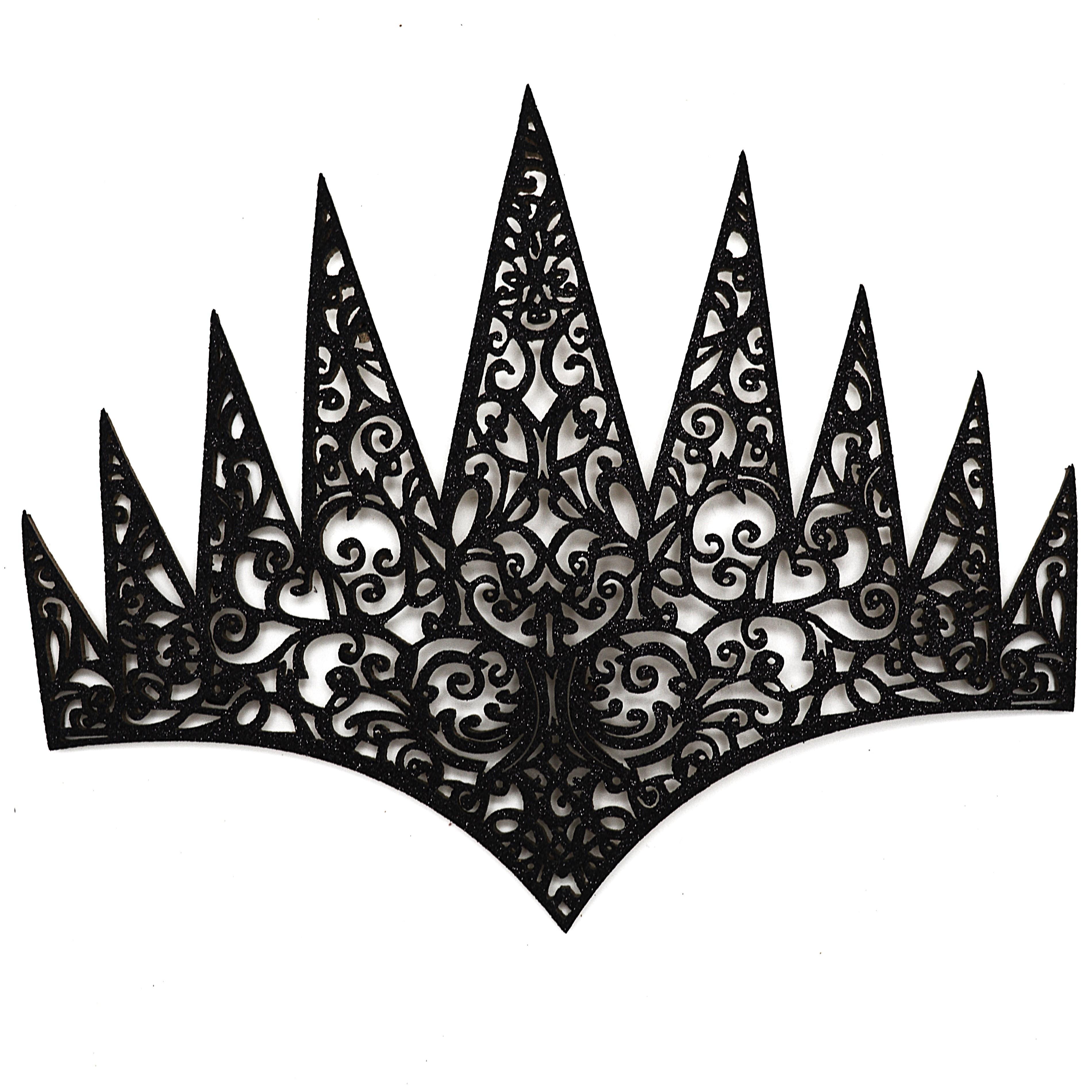 1 Piece of Vintage Crown Headpiece, Silver, Gold, Black, Suitable for Stage Parties, Cosplay Costume Props, Halloween Costumes, Party Headwear
