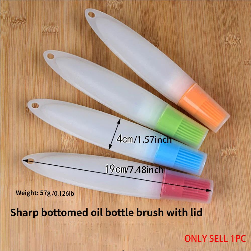 1pc High-Temperature Oil Control Brush, Precision Kitchen Tool, BBQ Grill Brush, Non-Stick Pan Oil Remover, Camping Party Essential