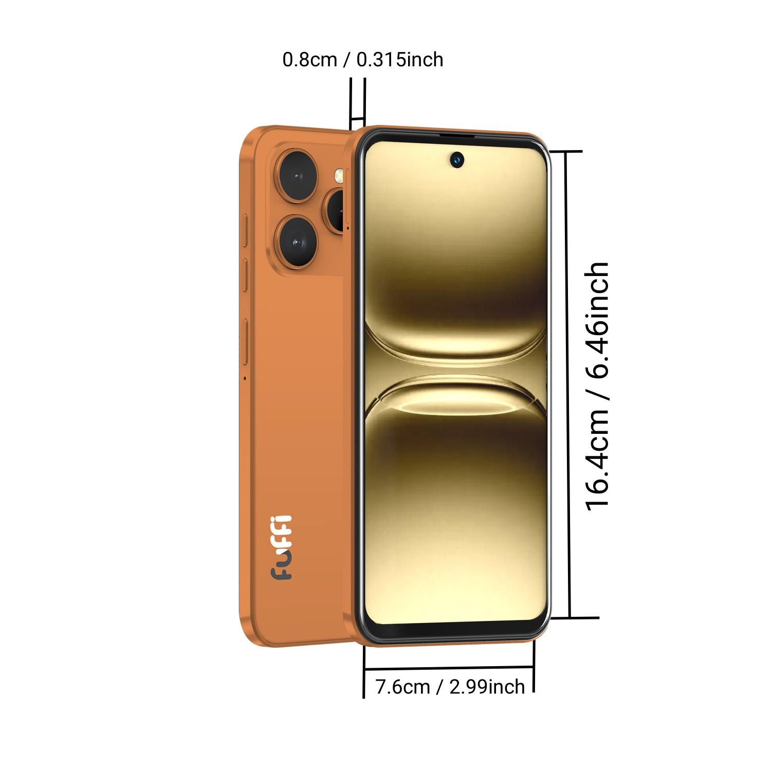 FUFFI-M17 Pro Smartphone, 6.56-Inch Display, Unlocked 4G Network, Android 12.0, 3+32GB Memory, 3100mAh Battery, Dual SIM, Fashionable Phone
