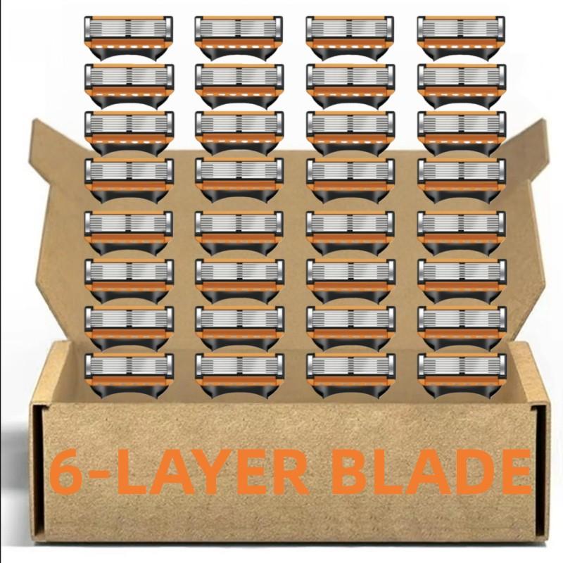 Men's Razor Blades, 24-32 Replacement Razor Blades, Sharp Shaving Razors/balades, Prevent Skin Irritation, Men's Grooming Essentials