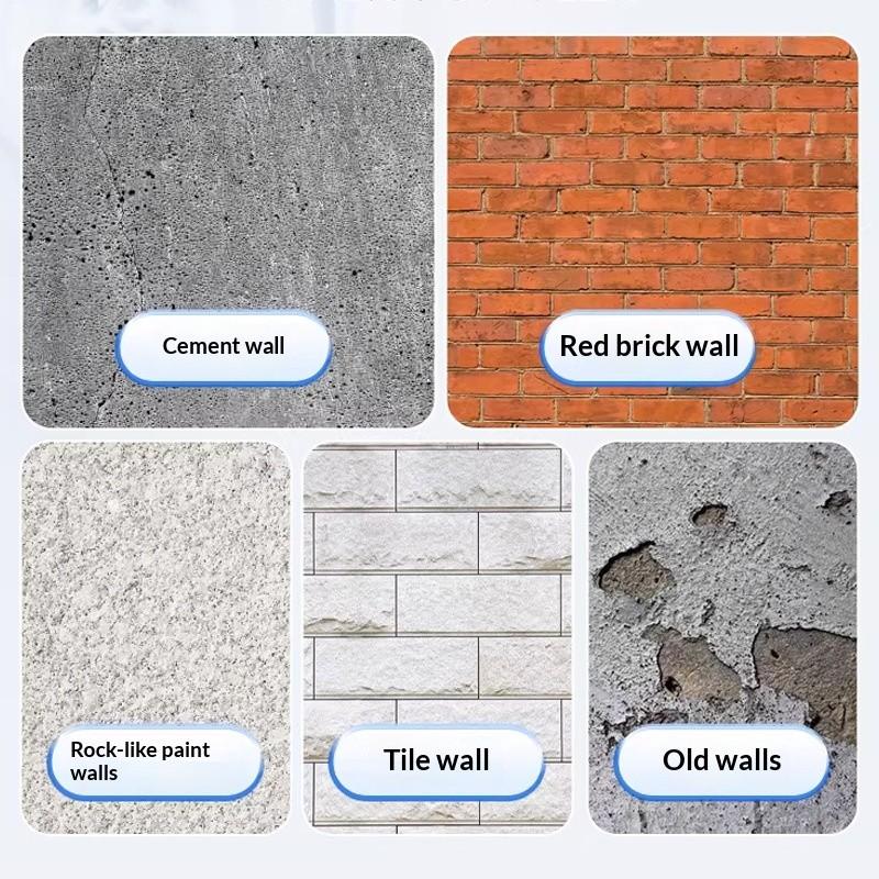 Outdoor Waterproof Renovation Paint, Anti-Mold, Moisture-Resistant, Sunscreen Wall Coating, Exterior Wall Repair Paint, Durable & Protective